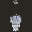 Ver imagem 1 de Lustre de Cristal Acrílico Alto Brilho Veurne Sala e Hall