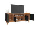 Ver imagem 3 de Rack Adria 1.60 Preto/noce - Casa D Móveis