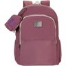 Mochila Trendy Colors Mauve/bege - 1