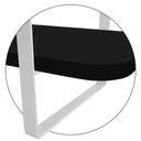 Ver imagem 5 de Kit 02 Prateleiras Tripla Hone de 25 Cm - Branco/preto