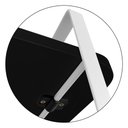 Ver imagem 6 de Kit 02 Prateleiras Tripla Hone de 25 Cm - Branco/preto