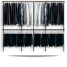 Arara de parede - 3,10m Smart black - 1