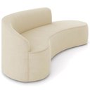 Ver imagem 6 de Sofá 4 Lugares para Sala 220cm Orgânico Wendi Suede Bege I01 - Mpozenato