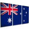 Quadros Decorativos Sala Quarto Bandeira Austrália Nº3 - 1