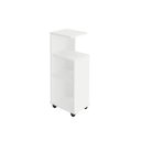 Ver imagem 7 de Mesa Apoio Artely Com 1 Prateleira e 2 Nichos Bis