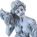 Ver imagem 3 de Fonte Decorativa Leda com Cisne em Pó de Mármore a:82 L:62 P:47