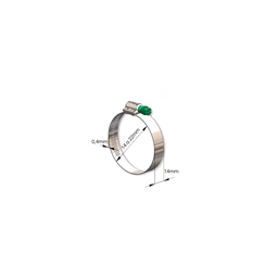 Abraçadeira de Fita 14mm X 22mm 2 Peças - 2