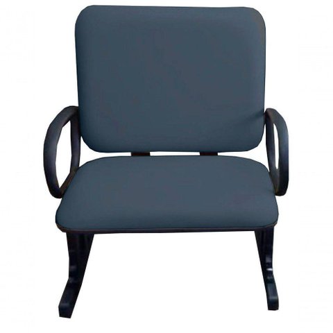 Cadeira Para Escritório Até 250kg Azul