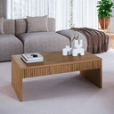 Ver imagem 1 de Mesa de Centro Brisa com Gaveta Moderna 110cm Merk