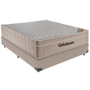 Ver imagem 1 de Cama Box e Colchão Airtech Springpocket Molas Ensacadas Casal Ortobom: Bege