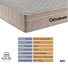 Cama Box e Colchão Airtech Springpocket Molas Ensacadas Casal Ortobom: Bege - 2