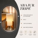 Ver imagem 7 de Abajur Luminaria Vitória Palha 39 Cm Base Madeira Elegância Ambiente