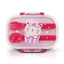 Ver imagem 1 de Pote P- Lanche de 2 Andares Infantil 400ml Jacki Design - Pimpolhos Pink