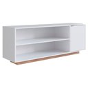 Ver imagem 2 de Rack Bancada para Tv 55 Pol 135 Cm B56 Branco Montana Novam