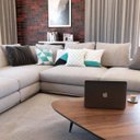 Ver imagem 2 de Kit 4 Capas de Almofadas Azul Turquesa Para Sofá 40x40 - Novadecora