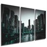 Quadros Decorativos Sala Quarto Chicago Noite - 1