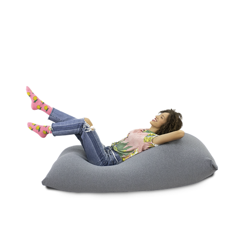 Pufe Noah Midi - Puff Sensorial Feito em Tecido Poliamida/perolas de Eps