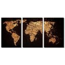 Ver imagem 2 de Quadros Decorativos Sala Quarto Mapa Mundi Terra