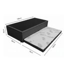 Ver imagem 3 de Conjunto Box Baú Solteiro com Cama Auxiliar e Colchão Gazin Supreme D33