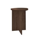 Ver imagem 5 de Mesa de Apoio Elegante para Sala de Estar com Estilo Contemporaneo Marrom Delta