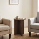 Ver imagem 1 de Mesa de Apoio Elegante para Sala de Estar com Estilo Contemporaneo Marrom Delta