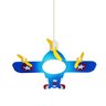 Lustre Avião Infantil em Acrílico Azul –  Bivolt, Soquete E27 - 4