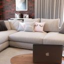 Ver imagem 2 de Kit 3 Capas de Almofadas Rosa Decorativas e Geométricas Gratidão Para Sofá 40x40 - Novadecora