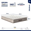 Ver imagem 6 de Cama Box com Colchão de Espuma D60 Ortobom Double Face Force Dream Casal 138cm