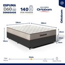 Ver imagem 5 de Cama Box com Colchão de Espuma D60 Ortobom Double Face Force Dream Casal 138cm