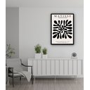 Ver imagem 1 de Quadro Decorativo Matisse The Cut-outs Black - 70x50cm:moldura Branca