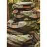 Fonte de Água Pedra Decorativa Cascata Grande Led Jardim - 4