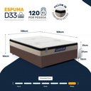 Ver imagem 4 de Cama Box + Colchão Gazin de Espuma D33 Pillow In Force Mid Casal 138 cm