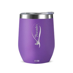 Copo Térmico Aduze Cuia Classic Pescador 300ml - Roxo