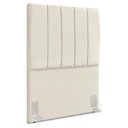 Ver imagem 1 de Cabeceira Solteiro 100 Cm com Frame Dalia Suede Bege Artte