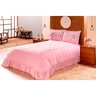 Colcha de Cama Casal Queen 3 Peças com Babado Bakita Rosê - 2