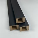 Ver imagem 3 de Brise (Breeze) Divisor de Ambientes Modular 274x6,5cm 01 Unid. - Preto Tx