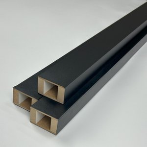 Brise (breeze) Divisor de Ambientes Modular 274x6,5cm 01 Unid. - Preto Tx