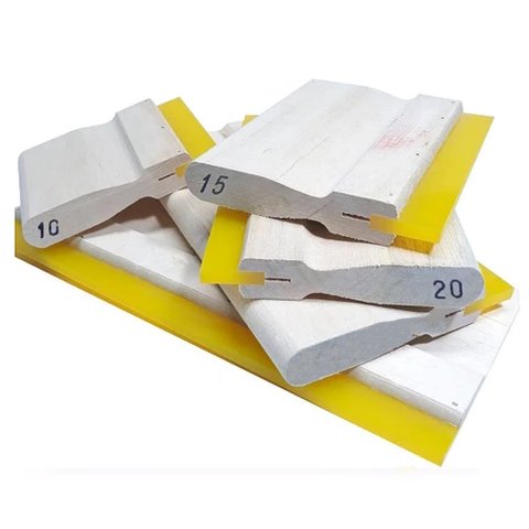 Rodo de Madeira 50cm e Poliuretano 8mm 70sh para Silk Screen Multi Royal 01 Unidade