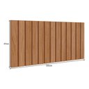 Ver imagem 3 de Painel Ripado para Cozinha Divina 120cm Cinamomo - Mgm