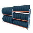 Ver imagem 2 de Mini Porta Pallet 250Kg Continuação 2,00m x 1,80m x 0,60cm Sem Bandeja