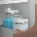 Ver imagem 2 de Kit 2 Dispenser para Sabão Líquido Amaciante 1,5l e 2,3l Flow Tampa Medidora ou