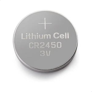 Bateria Flex Cr2450 3v Lithium Reposição Blister 5 Unid