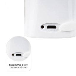 Inalador Nebulizador Mesh Silencioso Portátil sem Fio Dellamed - 4