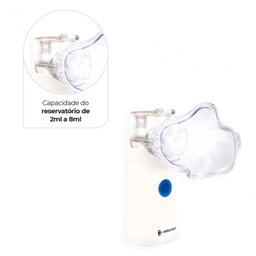 Inalador Nebulizador Mesh Silencioso Portátil sem Fio Dellamed - 3