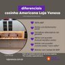 Fechamento para Geladeira Modulado com Armário 1 Porta Basculante Americana Henn - Cinza - 5