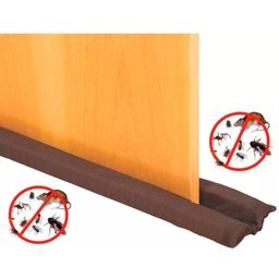 Protetor de Porta Residencial Impermeável Duplo 90cm Marrom - 3