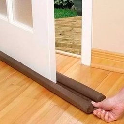 Protetor de Porta Residencial Impermeável Duplo 90cm Marrom - 2