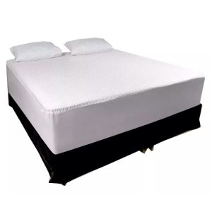 Capa Protetor Para Colchão Anti Alérgico Cama Casal Queen 1,98m x 1,58m