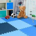 Ver imagem 1 de KIT 12 chapas Tatame Tapete Eva Bebe Infantil Menino