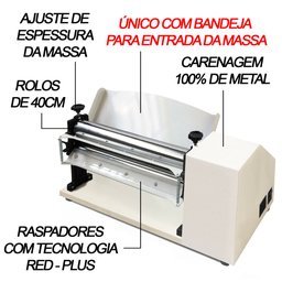 Cilindro Laminador Elétrico Saro Standart Bivolt 400x57mm CSC - 4